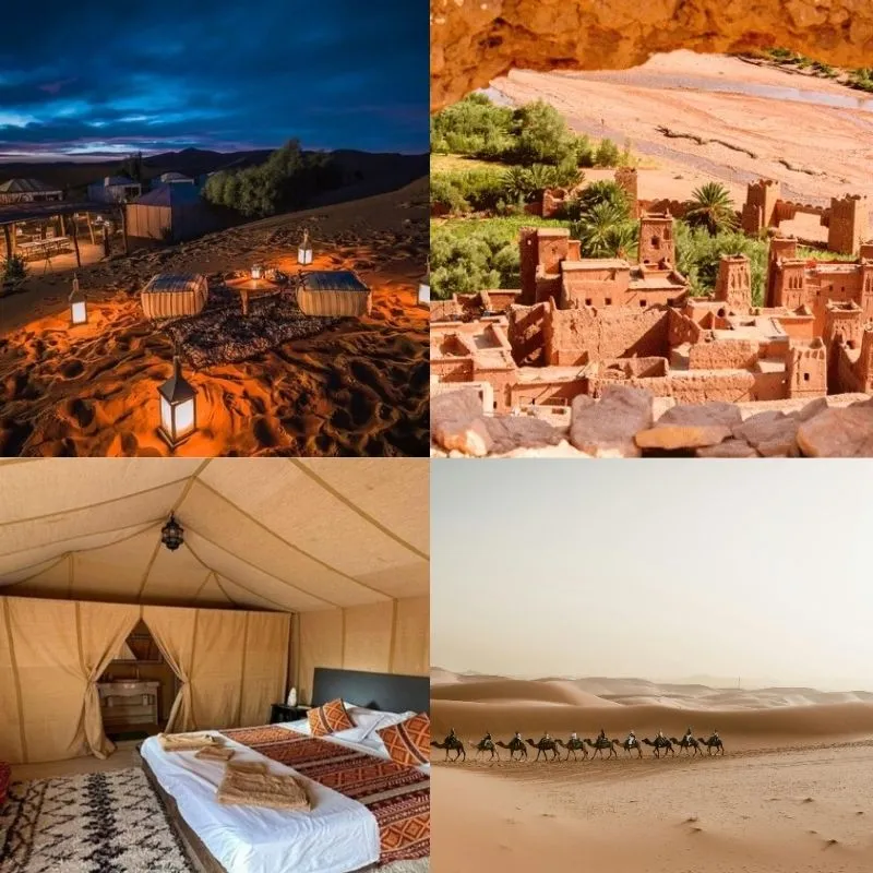 4 Days Desert Tour from Marrakech with 2 Nights in the Sahara